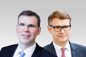 Florian Graf, Vorsitzender der CDU-Fraktion, und Stephan Lenz, verfassungsschutzpol. Sprecher der CDU-Fraktion