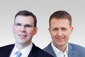 Florian Graf, Vorsitzender der CDU-Fraktion Berlin, und Oliver Friederici, verkehrspolitischer Sprecher der CDU-Fraktion Berlin