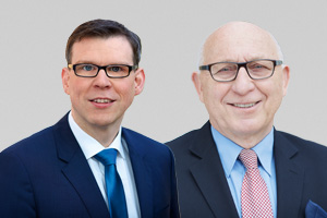 Florian Graf, Vorsitzender der CDU-Fraktion, und Kurt Wansner, CDU-Abgeordneter Friedrichshain-Kreuzberg